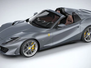 Ferrari 812 GTS 2020 3D Model