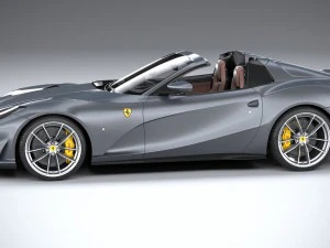 Ferrari 812 GTS 2020 3D Model