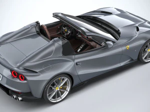 Ferrari 812 GTS 2020 3D Model