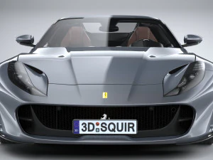 Ferrari 812 GTS 2020 3D Model