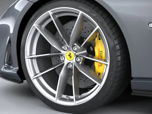 Ferrari 812 GTS 2020 3D Model