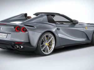 Ferrari 812 GTS 2020 3D Model