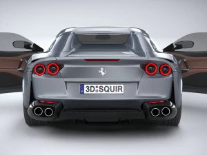 Ferrari 812 GTS 2020 3D Model