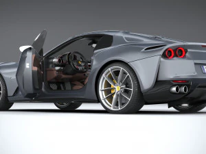 Ferrari 812 GTS 2020 3D Model