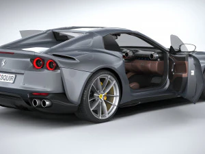 Ferrari 812 GTS 2020 3D Model
