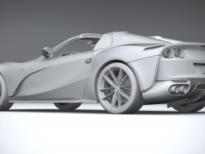 Ferrari 812 GTS 2020 Modèle 3D