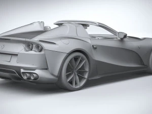 Ferrari 812 GTS 2020 3D Model