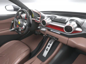 Ferrari 812 GTS 2020 3D Model