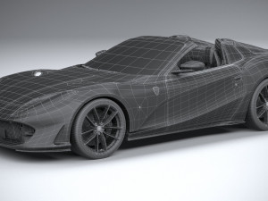 Ferrari 812 GTS 2020 Modèle 3D