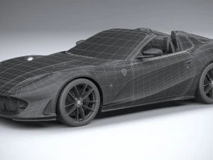 Ferrari 812 GTS 2020 3D Model
