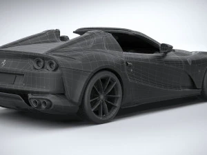Ferrari 812 GTS 2020 3D Model