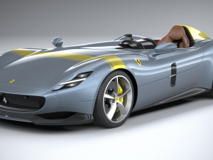Ferrari Monza SP1 2019 3D Model