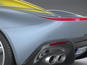 Ferrari Monza SP1 2019 3D Model