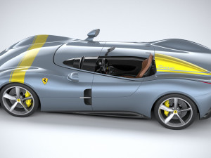 Ferrari Monza SP1 2019 3D Model