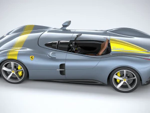 Ferrari Monza SP1 2019 3D Model
