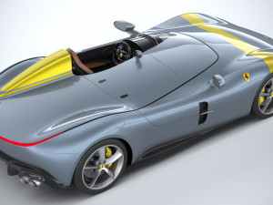 Ferrari Monza SP1 2019 3D Model