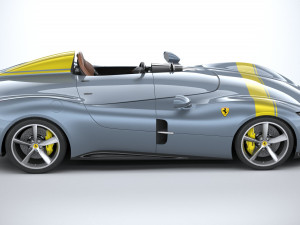 Ferrari Monza SP1 2019 3D Model
