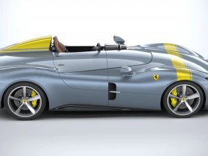 Ferrari Monza SP1 2019 3D Model