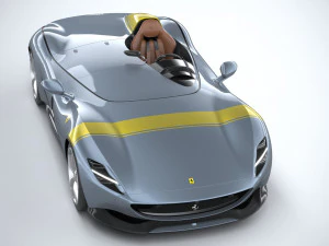 Ferrari Monza SP1 2019 3D Model
