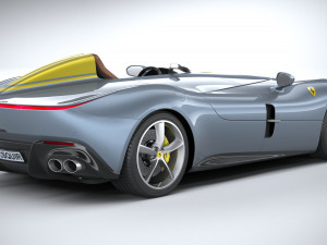 Ferrari Monza SP1 2019 3D Model
