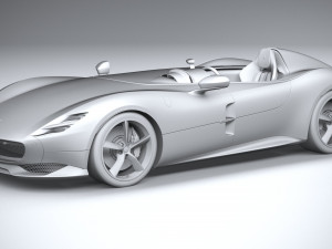 Ferrari Monza SP1 2019 3D Model