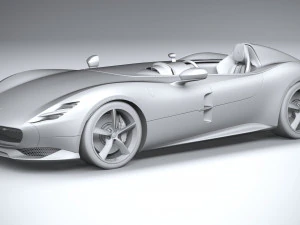 Ferrari Monza SP1 2019 3D Model