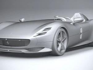 Ferrari Monza SP1 2019 3D Model