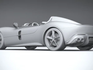 Ferrari Monza SP1 2019 3D Model