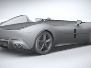 Ferrari Monza SP1 2019 3D Model