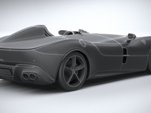 Ferrari Monza SP1 2019 3D Model