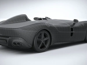 Ferrari Monza SP1 2019 3D Model