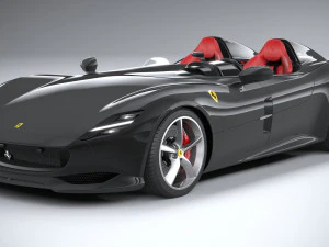 Ferrari Monza SP2 2019 3D Model