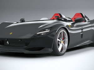 Ferrari Monza SP2 2019 3D Model