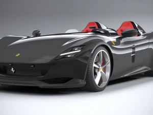 Ferrari Monza SP2 2019 3D Model