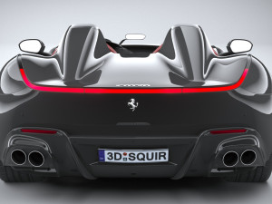 Ferrari Monza SP2 2019 3D Model
