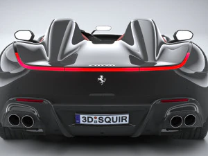 Ferrari Monza SP2 2019 3D Model