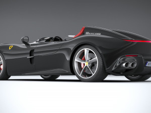 Ferrari Monza SP2 2019 3D Model
