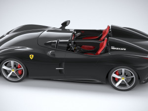 Ferrari Monza SP2 2019 3D Model