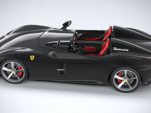 Ferrari Monza SP2 2019 3D Model