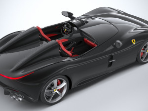 Ferrari Monza SP2 2019 3D Model
