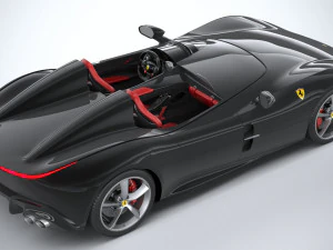 Ferrari Monza SP2 2019 3D Model
