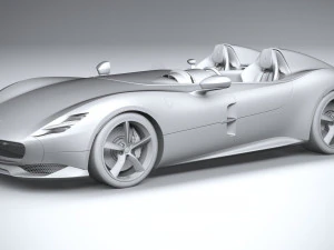 Ferrari Monza SP2 2019 3D Model