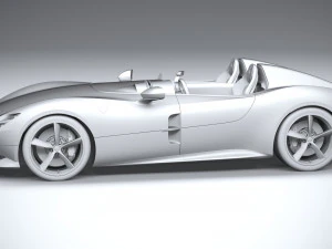 Ferrari Monza SP2 2019 3D Model