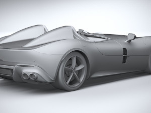 Ferrari Monza SP2 2019 3D Model