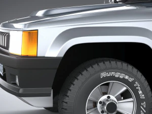Generic Pickup 1980 3D Model