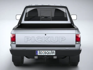 Generic Pickup 1980 3D Model
