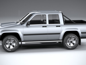 Generic Pickup 1980 3D 模型