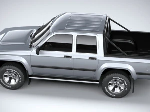 Generic Pickup 1980 3D Model