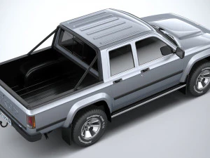 Generic Pickup 1980 3D Model
