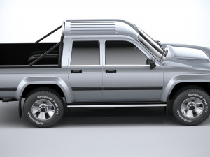 Generic Pickup 1980 3D 模型